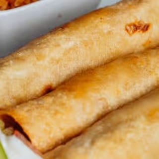 Flautas Rice & Beans