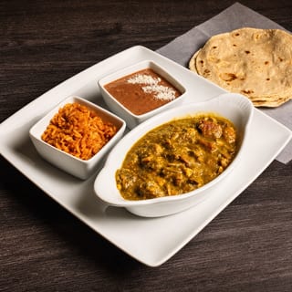 Chile Verde Rice-Beans