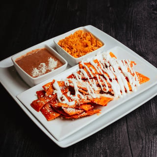 Chilaquiles Rice-Beans